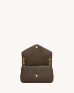 YSL Calypso Large in Grained Lambskin - Image 4